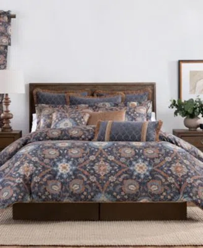 Rose Tree Harlow Jacobean Comforter Sets In Blue
