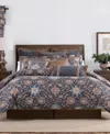 Rose Tree Harlow Jacobean Print 4-pc. Comforter Set, Queen In Blue