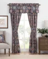 Rose Tree Harlow Tailored Window Valance, 80" X 17" In Blue