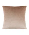 Rose Tree Harlow Velvet Decorative Pillow, 20" X 20" In Sage