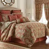 Rose Tree Harrogate 4pc King Comforter Set In Brown