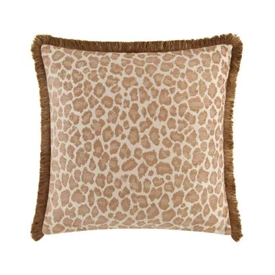 Rose Tree Haylie Animal Print Euro Sham In Beige