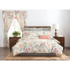 Rose Tree Komodo Floral 4 Piece Comforter Set In Multi