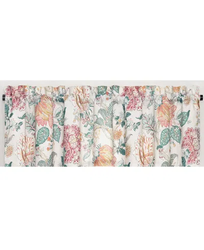 Rose Tree Komodo Floral Tailored Valance, 80"x 17"