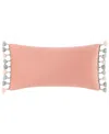 Rose Tree Komodo Velvet Boudoir Pillow With Tassels