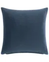 Rose Tree Penelope Velvet Decorative Accent Pillow In Blue