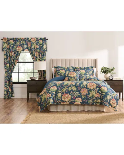 Rose Tree Secret Garden Floral Square Decorative Pillow In Multi