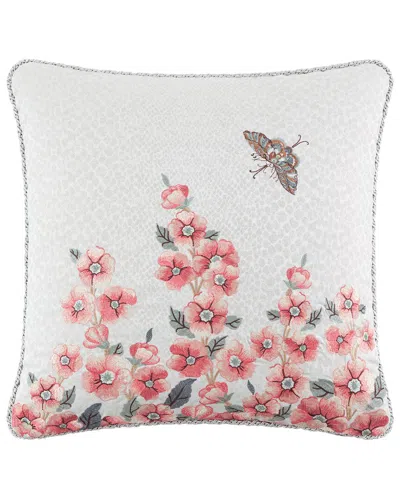 Rose Tree Talia Embroidered Decorative Pillow