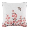 Rose Tree Talia Square Throw Pillow In Gray