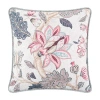 Rose Tree Talia Square Throw Pillow In Gray