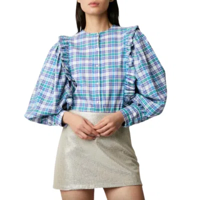 Roseanna Dustin Top In Blue