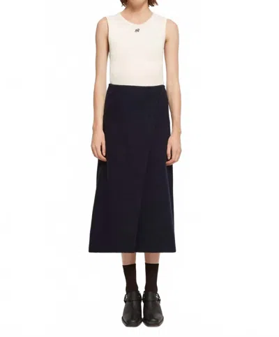 Roseanna Martin Skirt In Navy In Blue