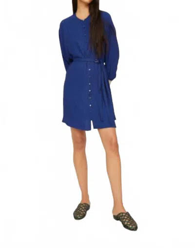 Roseanna Mina Melina Mini Dress In Blue