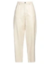 Roseanna Woman Pants Cream Size 10 Viscose, Polyurethane In White