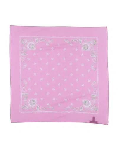 Roseanna Woman Scarf Pink Size - Cotton