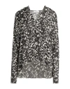 Roseanna Woman Blouse Black Size 6 Viscose In Black