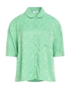 Roseanna Woman Shirt Light Green Size 10 Viscose In Green