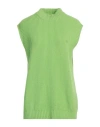 Roseanna Woman Sweater Light Green Size 10 Merino Wool, Viscose, Polyamide, Cashmere, Elastane In Green