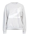 Roseanna Woman Sweatshirt Light Grey Size 8 Organic Cotton, Polyester In Grey