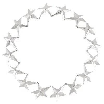 Pre-owned Roseate Jewelry Roseate X Angela Cummings Star Necklace In Sterling Silver, Large In Multi
