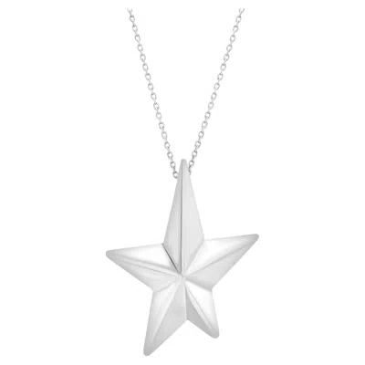 Pre-owned Roseate Jewelry Roseate X Angela Cummings Star Pendant In Sterling Silver, Large In Multi