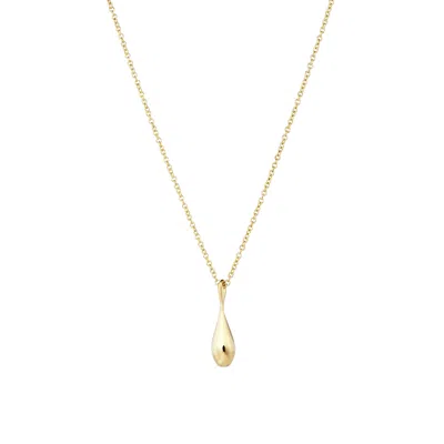 Roseate Jewelry Women's Roseate Waterdrop Pendant In Yellow Gold, Small