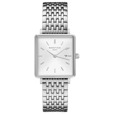 Rosefield Boxy Women's Watch In Metallic