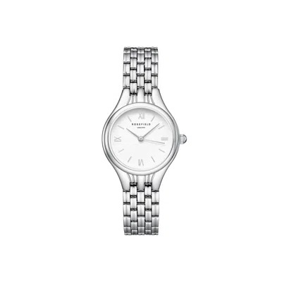 Rosefield Gold / Silver  Muse Ladies Duotone Watch With White Dial