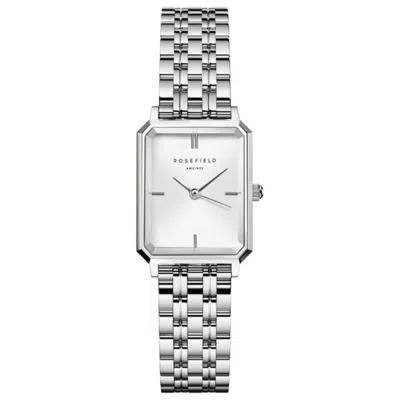Rosefield Octagon Women's Watch In Silver