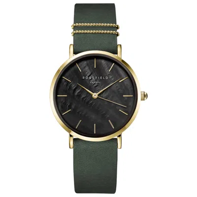 Rosefield West Village Women's Watch In Green