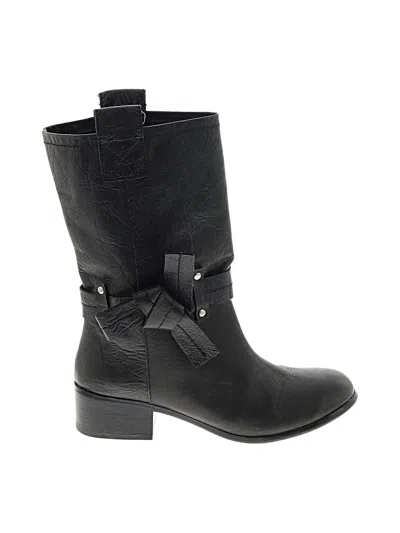 Pre-owned Rosegold Boots In Black