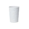 Roselli By The Sea Wastebasket In White
