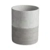 Roselli City Line Wastebasket In Grey