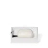 Roselli Houston Street Soap Dish In White
