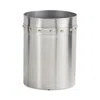 Roselli Rivets Wastebasket In Silver