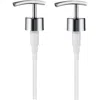 Roselli Trading Company 2-pack Replacement Lotion/soap Pump In Silver