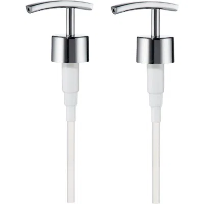 Roselli Trading Company 2-pack Replacement Lotion/soap Pump In Metallic