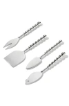 Roselli Trading Company 4-piece Pearl Collection Cheese Knife Set