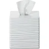 Roselli Trading Company By The Sea Tissue Box Cover In White