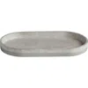 Roselli Trading Company City Line Amenity Tray Bedding In Grey