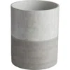 Roselli Trading Company City Line Wastebasket Bedding In Grey