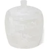 Roselli Trading Company Clouds Canister In White