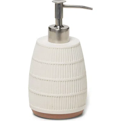 Roselli Trading Company Cream Resin Lotion Pump In White