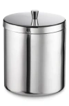 Roselli Trading Company Deco Bar Ice Bucket In Silver