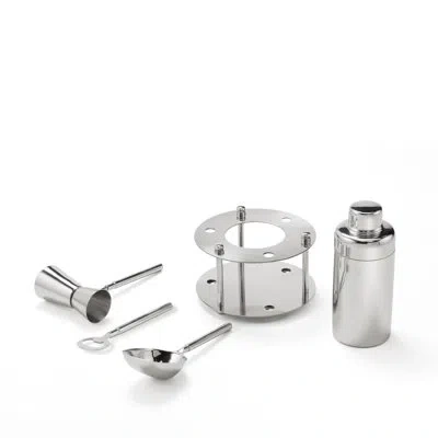 Roselli Trading Company Deco Bar Stainless Steel Bar Tool Set