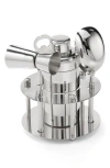 Roselli Trading Company Deco Bar Tool Set In Silver