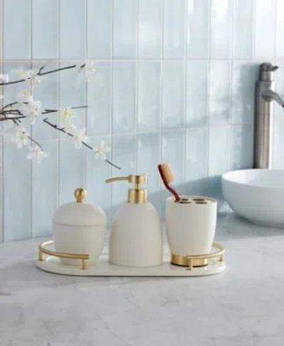 Roselli Trading Company Dubai Bath Accessory Set In Neutral