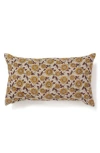 Roselli Trading Company Field Of Flowers Throw Pillow In Yellow Multi