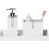 Roselli Trading Company Houston Street 3-piece Bathroom Set In White