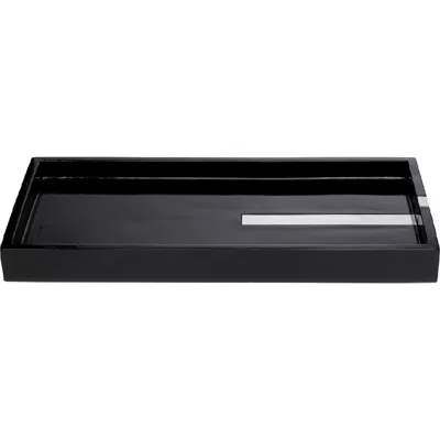 Roselli Trading Company Houston Street Amenity Tray In Black
